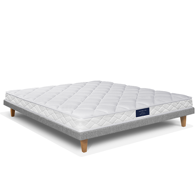 Matelas 140x190 cm - Mousse confort - Wit - Matelas - Ferme